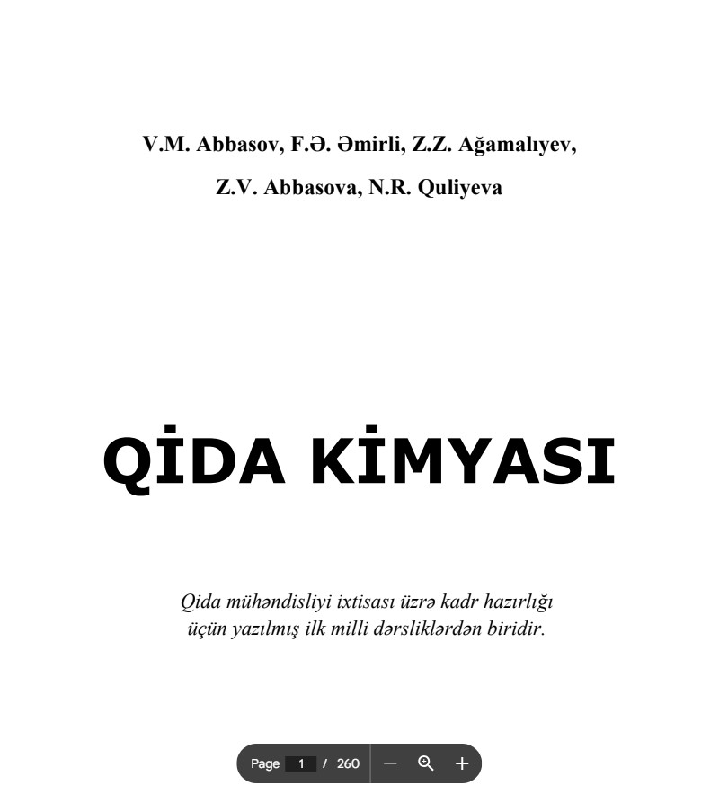 Qida kimyası
