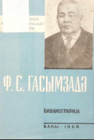 Feyzulla Səməd oğlu Qasımzadə: biblioqrafiya