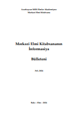 Mərkəzi Elmi Kitabxananın İnformasiya Bülleteni № 3 (2024)