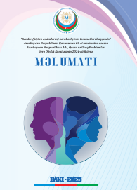 Gender (kişi və qadınların) bərabərliyinin təminatları haqqında: 2024-cü il məlumatı