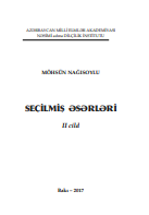 Seçilmiş əsərləri. 2 cilddə. II cild