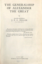 The Generalship Of Alexander The Great