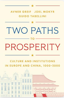 Two Paths to Prosperity: Culture and Institutions in Europe and China, 1000-2000