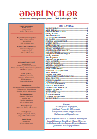 Ədəbi incilər - Ədəbi-bədii, ictimai-publisistik jurnal №5. iyul-avqust /2024