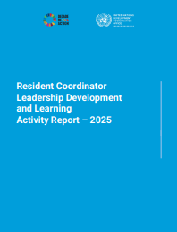 Resident Coordinator Leadership Development and Learning Activity Report - 2025