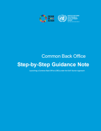 Common Back Office Step-by-Step Guidance Note