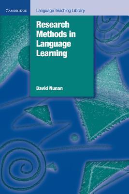 Research Methods in Language Learning (Cambridge Language Teaching Library)