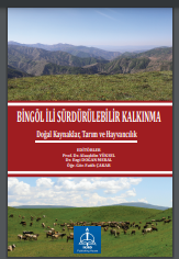 Bingöl ili sürdürülebilir kalkınma