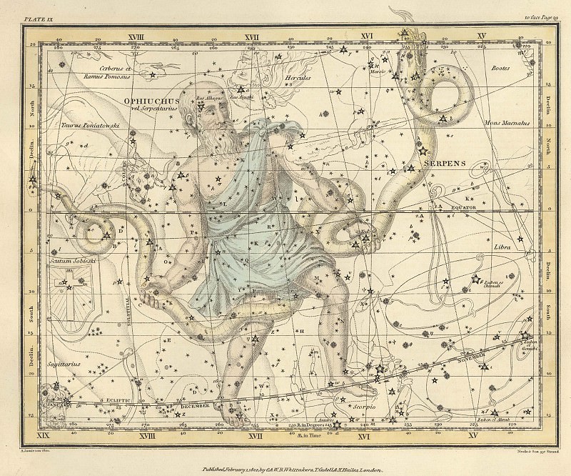 Ophiuchus, İlan