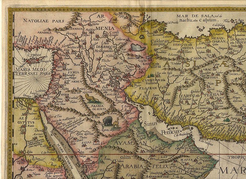 Ərəbistan və Şərqi Hindistan, 1596