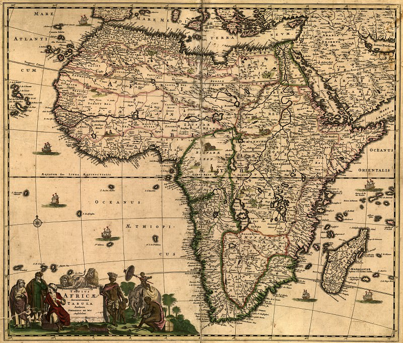 Afrika, 1688