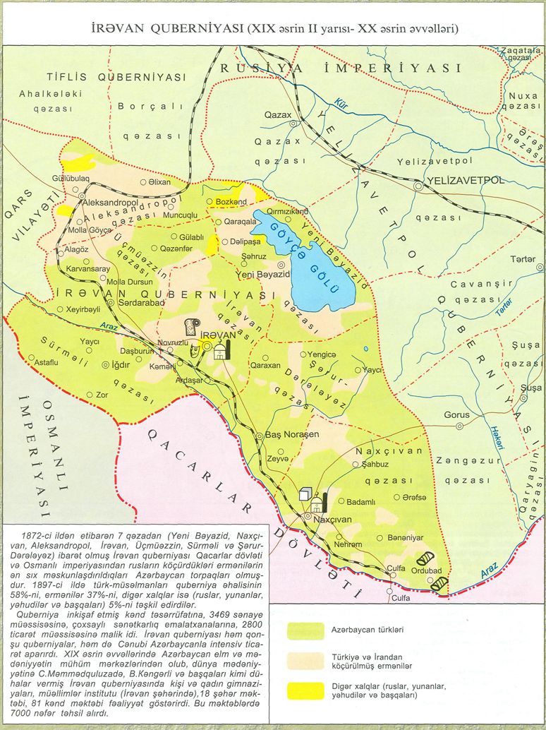 İrəvan quberniyası (XIX əsrin II yarısı-XX əsrin əvvəlləri)