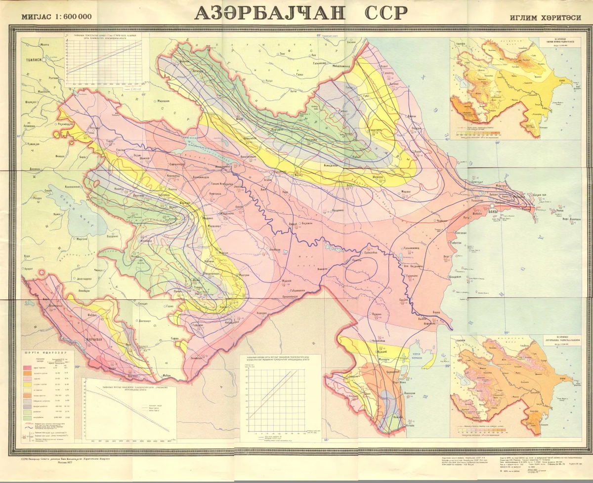 Azərbaycann iqlim xeritesi