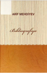Arif Şəfaət oğlu Mehdiyev