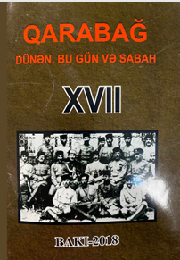 Qarabağ dünən, bu gün və sabah XVII ci elmi-əməli konfransının materialları toplusu