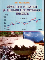 Müasir İqlim Dəyişmələri və Təhlükəli Hidrometeoroloji Hadisələr