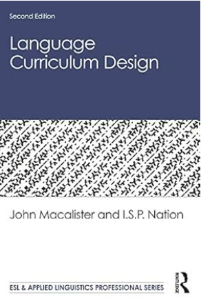 Language Curriculum Design