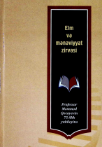 Elm və mənəviyyat zirvəsi