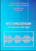 Nitq texnologiyaları terminlərinin izahlı lüğəti
