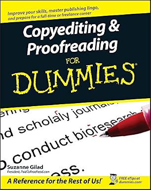 Copyediting and Proofreading For Dummies