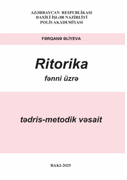 Ritorika fənni üzrə metodik vəsait