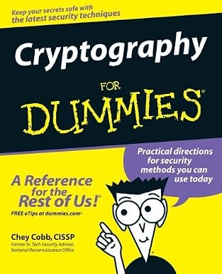 Cryptography For Dummies