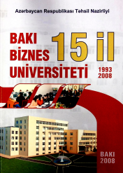 Bakı Biznes Universiteti (1993-2008) 15 il