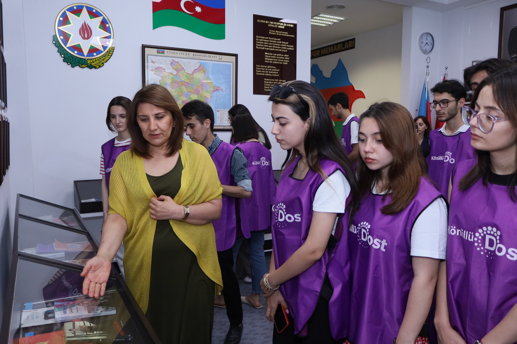 "DOST Agentliyinin könüllüləri MEK-də olub"