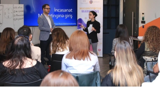 "MEK-in şöbə müdiri “Mədəniyyətdə Marketinq” adlı layihədə iştirak edib"