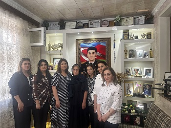 "MEK əməkdaşları şəhid Həmidağa Hüseynzadənin ailəsini ziyarət ediblər"