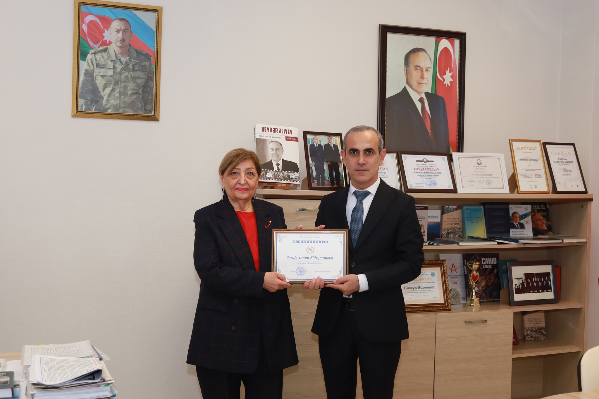 MEK əməkdaşının yubileyi qeyd olunub