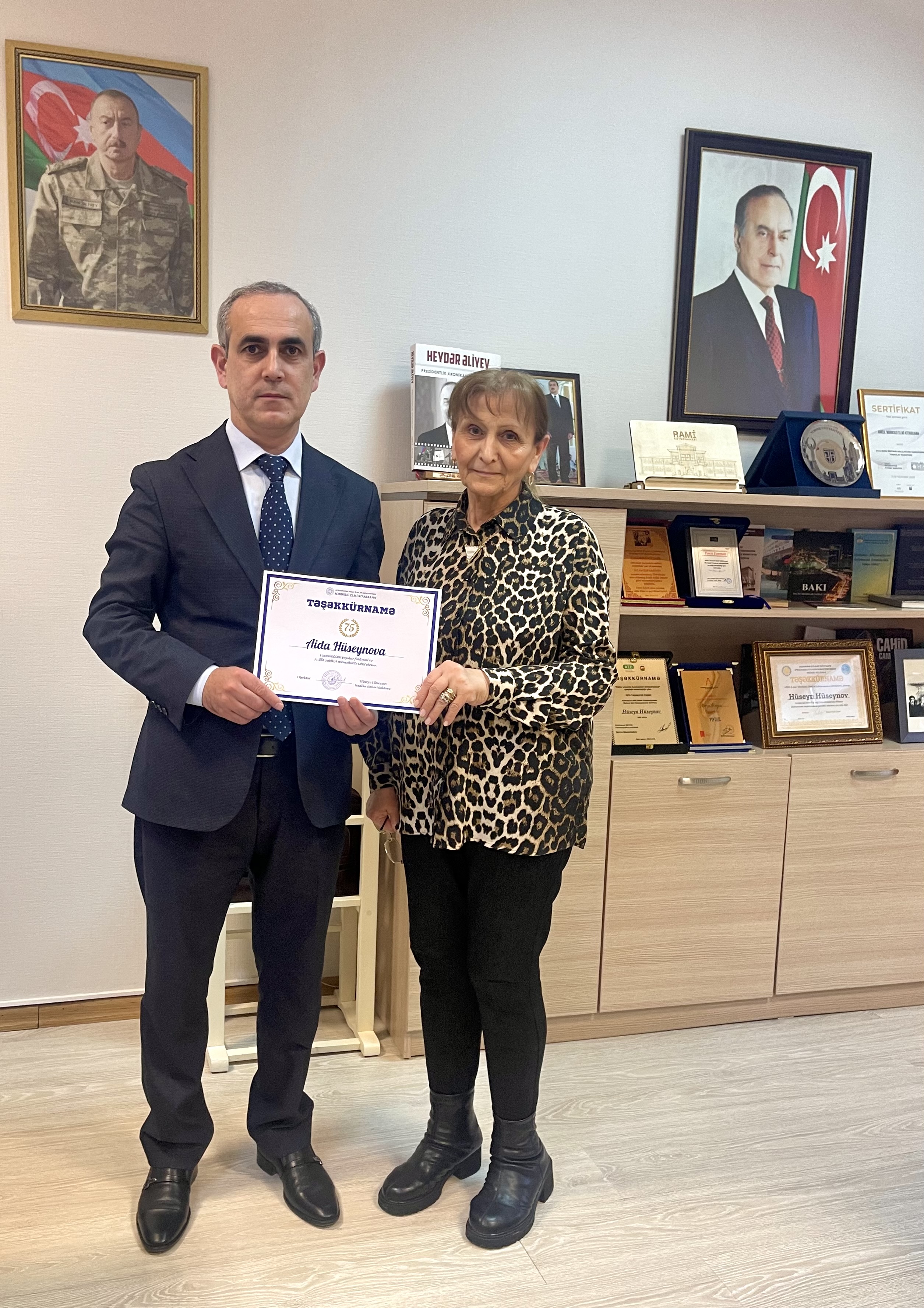 MEK əməkdaşı Təşəkkürnamə ilə təltif olunub