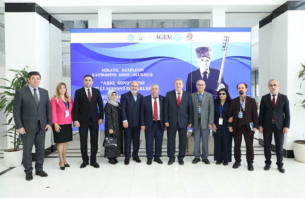 AMEA-da “Aşıq sənətində milli-mənəvi dəyərlər” mövzusunda beynəlxalq elmi simpozium keçirilib